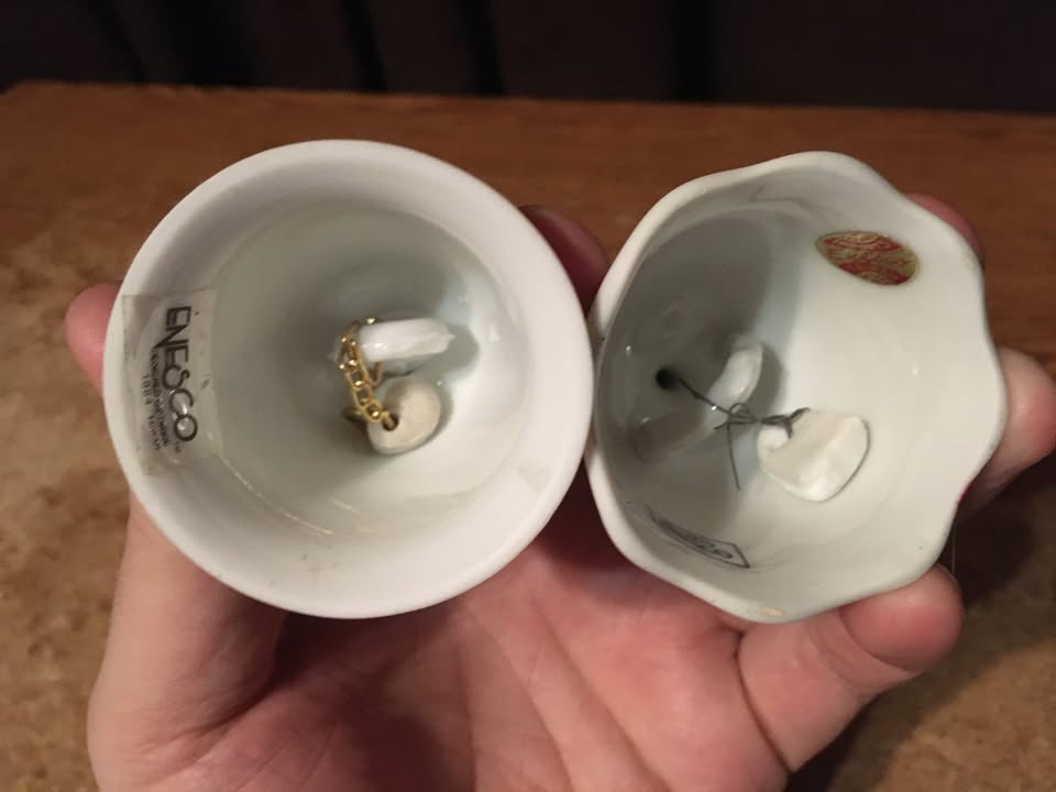 Enesco Table Dinner Bells - Valentine Hearts & Halloween Pumpkin - photo 3