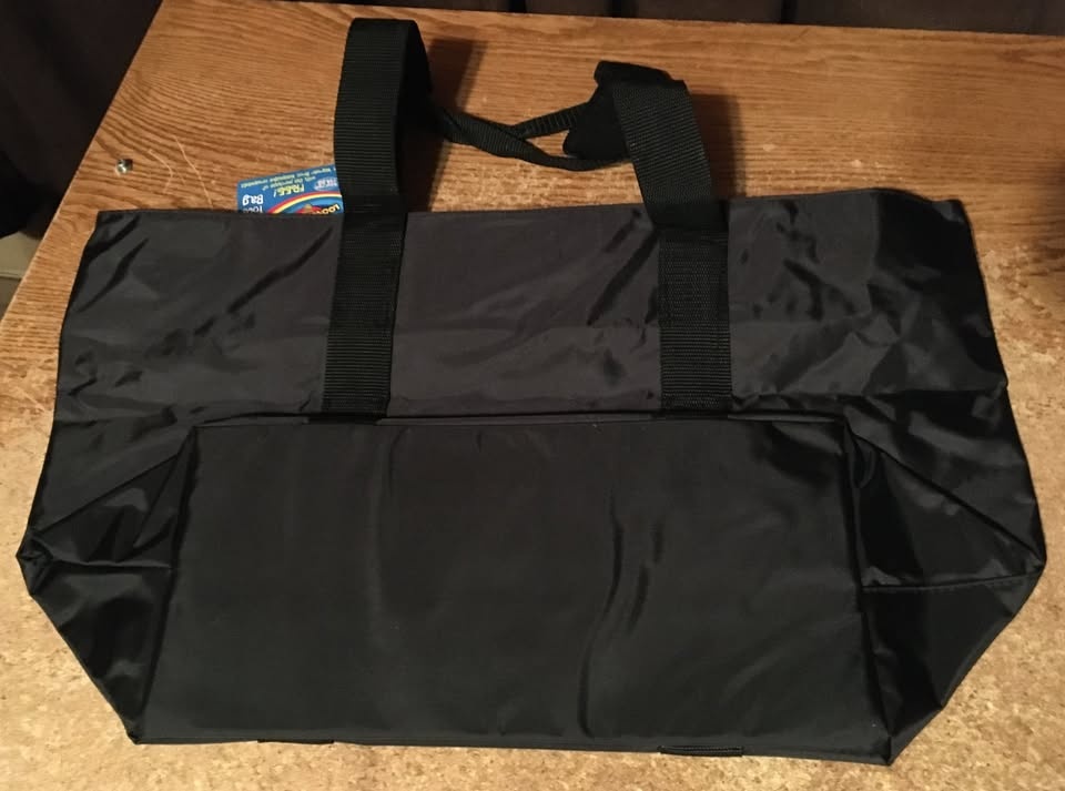 Vintage Looney Tunes Black Zippered Tote Bag - photo 5