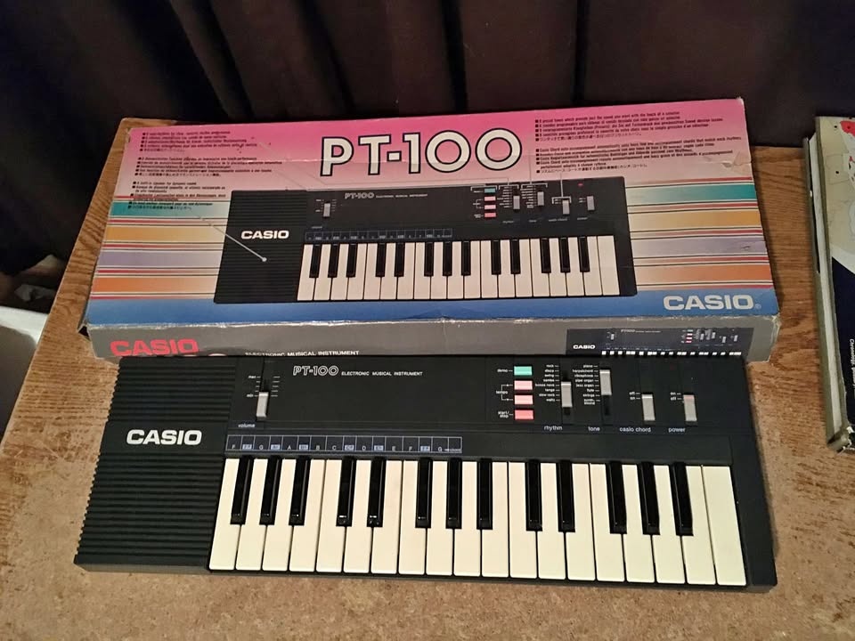 Vintage Casio PT100 Keyboard (Working)