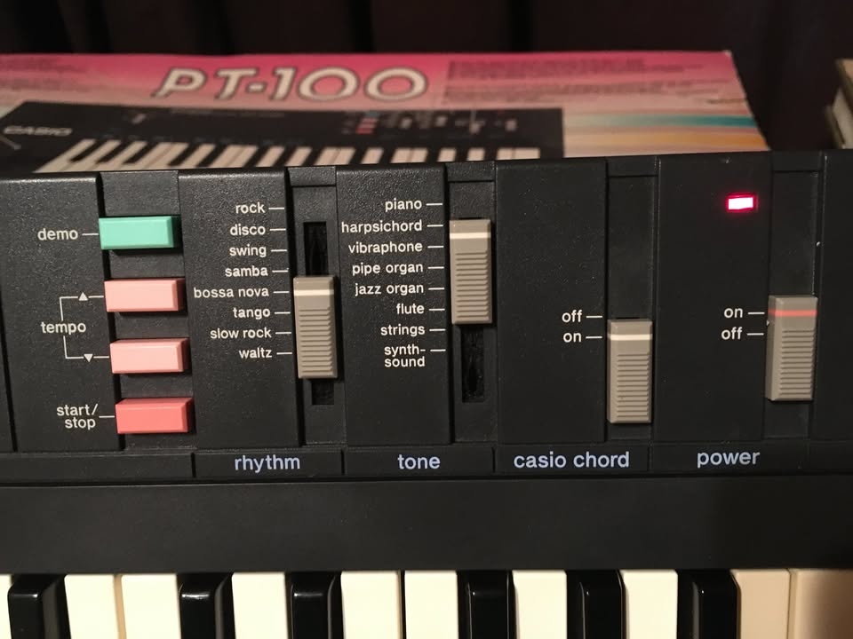 Vintage Casio PT100 Keyboard (Working) - photo 4