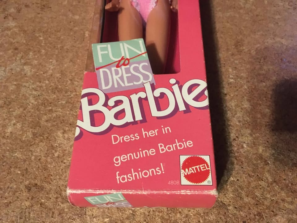 VINTAGE MATTEL 1989 FUN TO DRESS BARBIE 4808 - photo 2