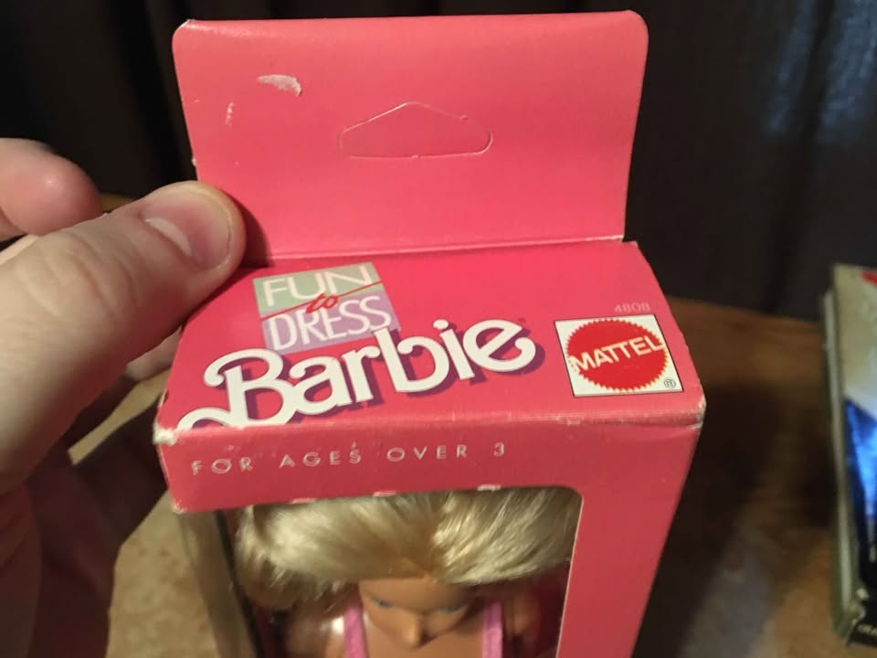 VINTAGE MATTEL 1989 FUN TO DRESS BARBIE 4808 - photo 4