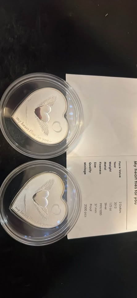 1/2 Oz 99.9 Fine Silver Coins - photo 2