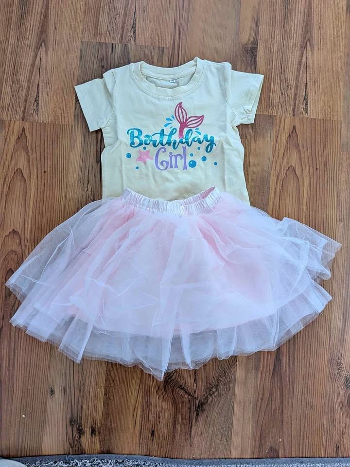 🏆 New Beautiful Birthday Girl Outfit Set