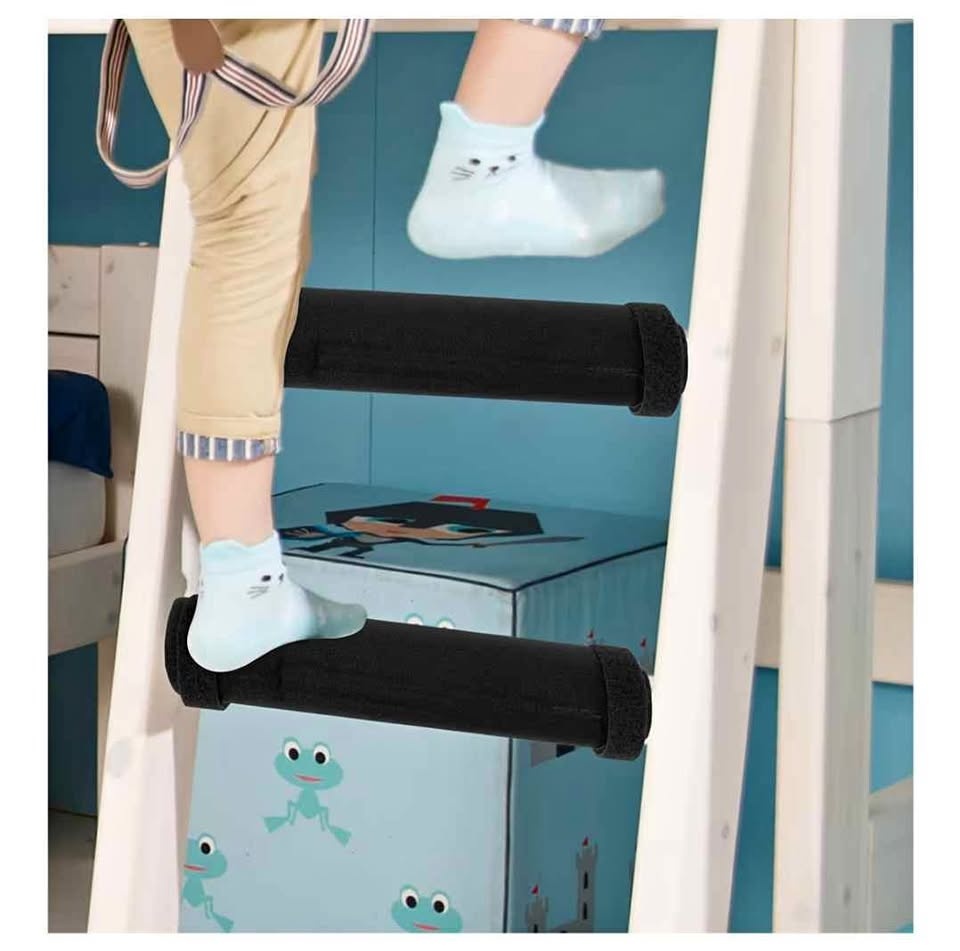🏆  Brand new 5 Pcs Bunk Bed Ladder Anti-Slip Protectors (Beige)