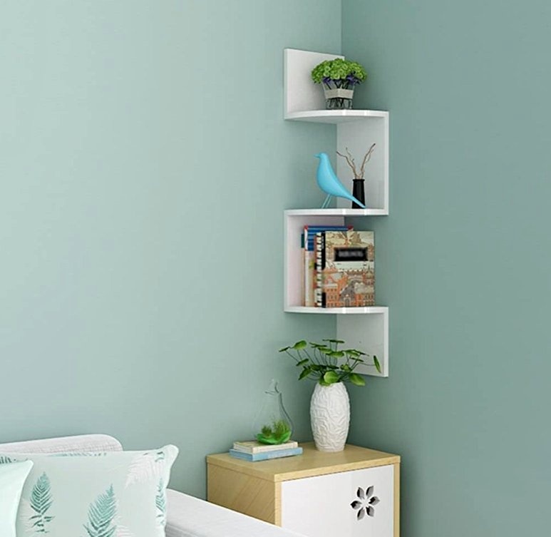 Storage Racks Wall Shelves Floating Shelf Corner