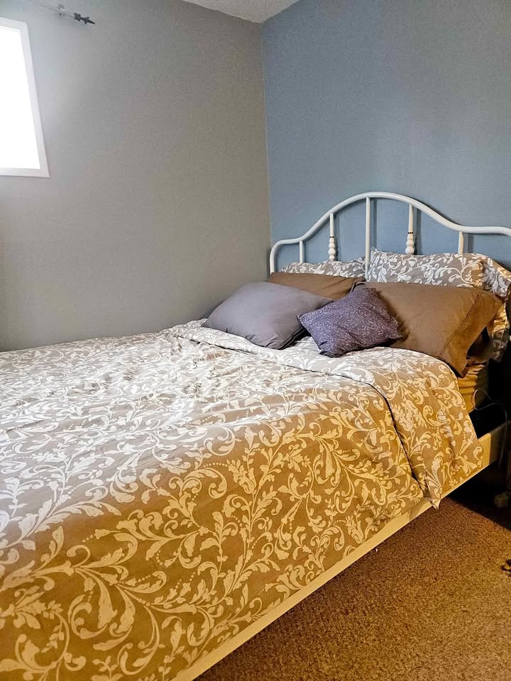 Bed frame + box and mattress
