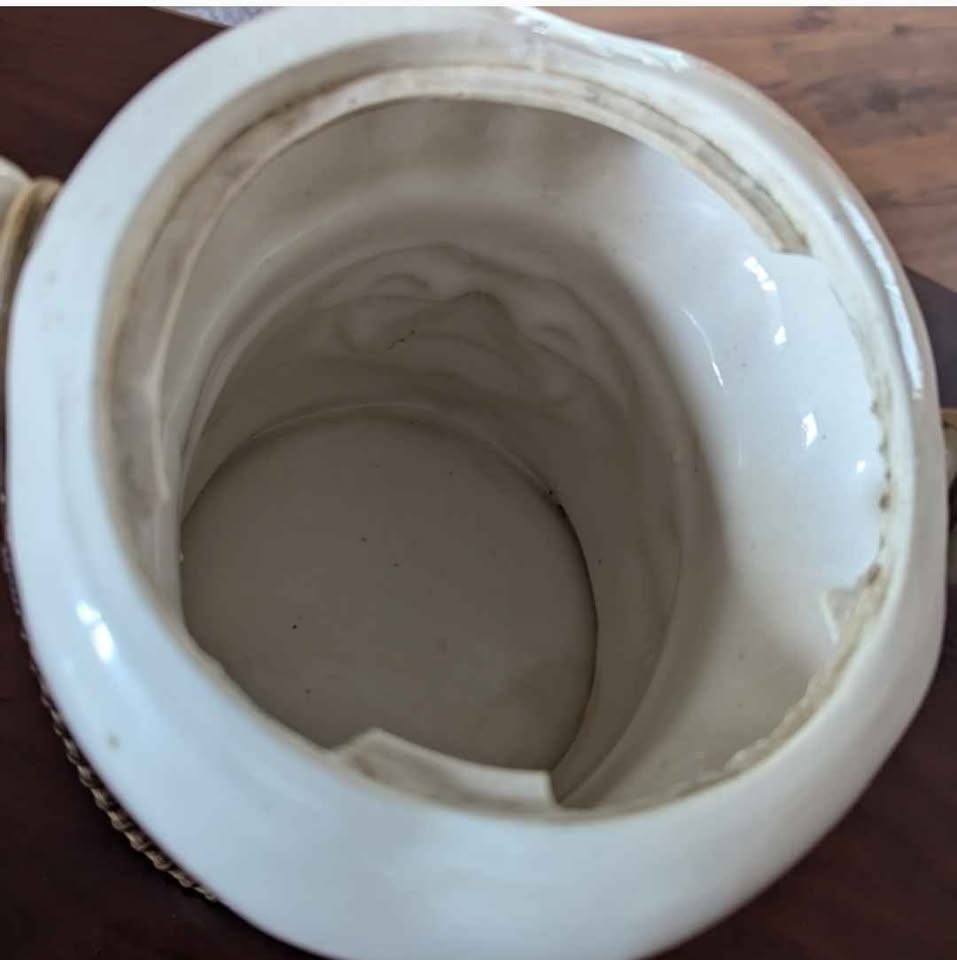 🏆 RARE - Mid Century Chef Head Ceramic Cookie Jar - photo 5