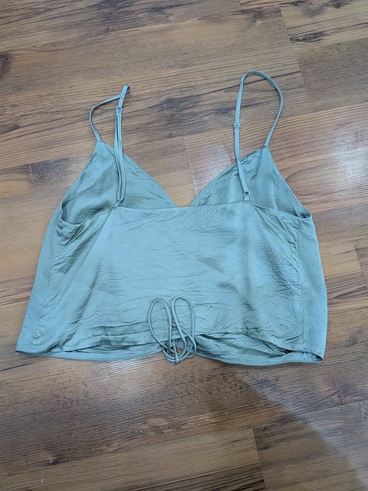 🏆Wilfred Green Crop Top XS (like new) - photo 2