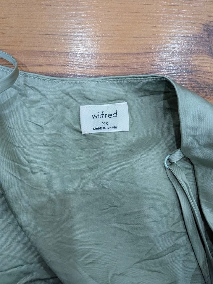 🏆Wilfred Green Crop Top XS (like new) - photo 3