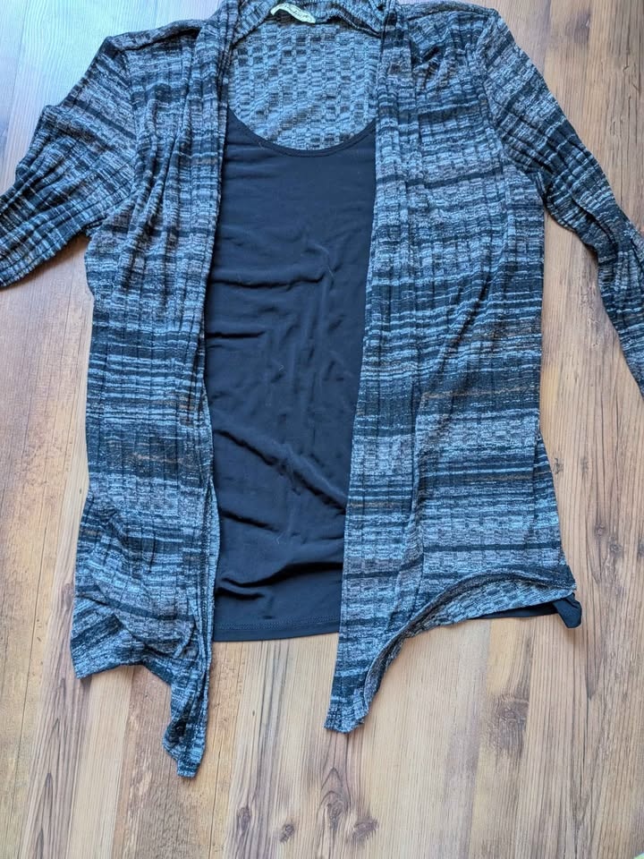 🏆 Brochure Vintage Layered Cardigan Top - photo 2