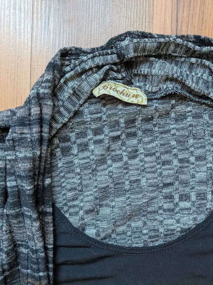 🏆 Brochure Vintage Layered Cardigan Top - photo 3