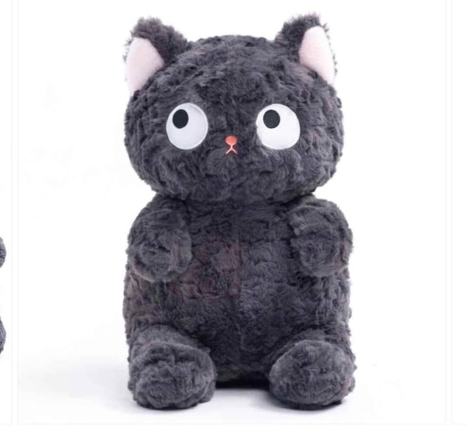 🏆 New 12 inches Super Soft Cute Kawaii Black Cat Plush - photo 2
