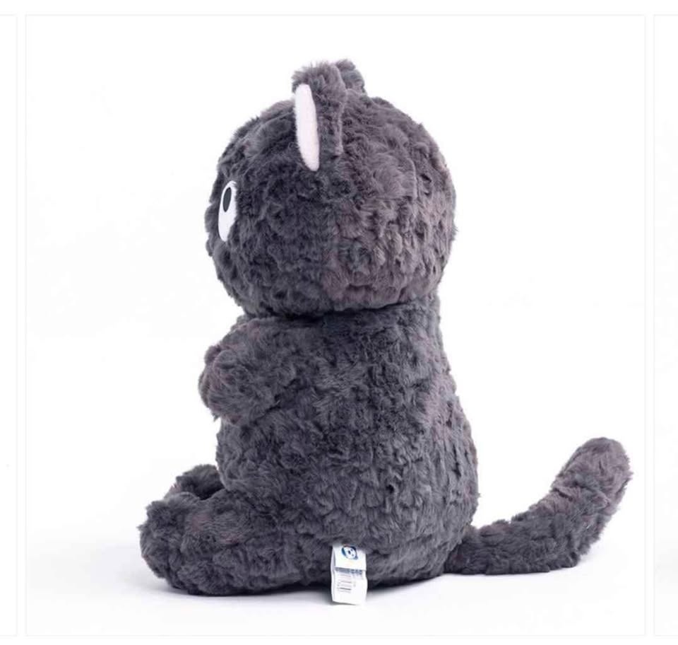 🏆 New 12 inches Super Soft Cute Kawaii Black Cat Plush - photo 3