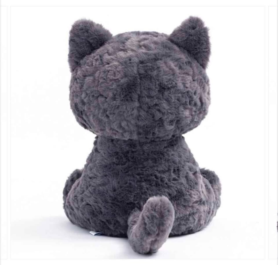 🏆 New 12 inches Super Soft Cute Kawaii Black Cat Plush - photo 4