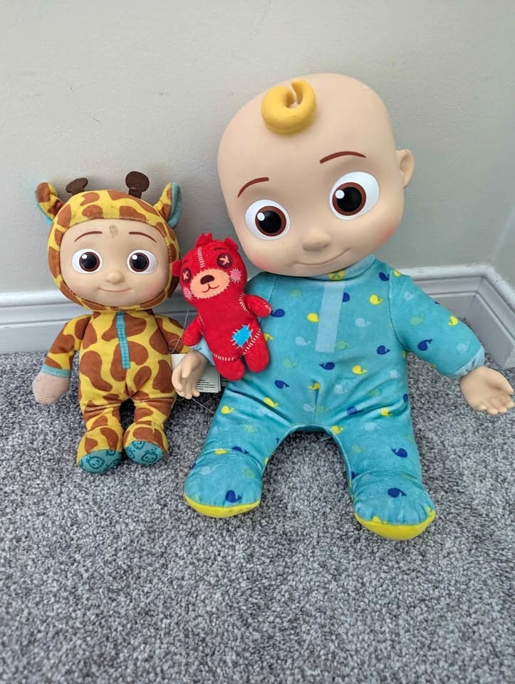 🏆 Cocomelon Musical Bedtime JJ Plush & Small Plush