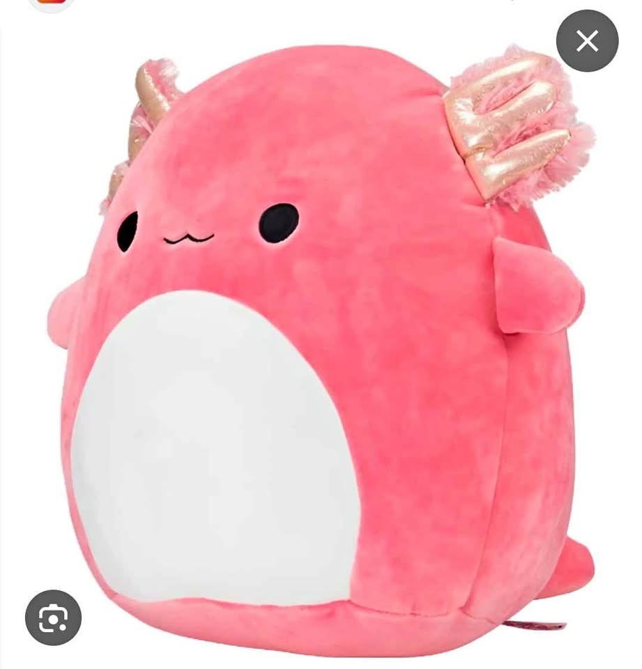 🏆 Brand new supercute pink Axolotl plush toy