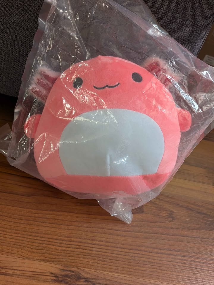 🏆 Brand new supercute pink Axolotl plush toy - photo 5