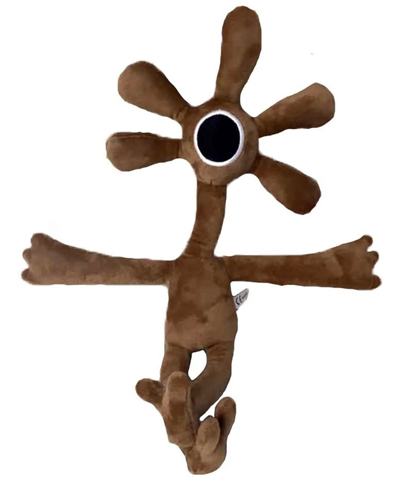 🏆new Rainbow Friends Brown Plush Toy