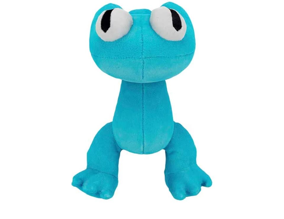 🏆 New Rainbow Friends CYAN Plush Toy - photo 2