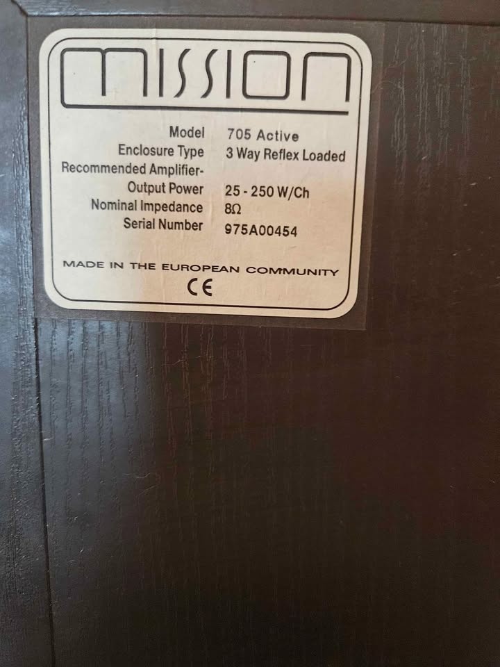 Mission 705A Home Theater Speakers - $1200 OBO - photo 4