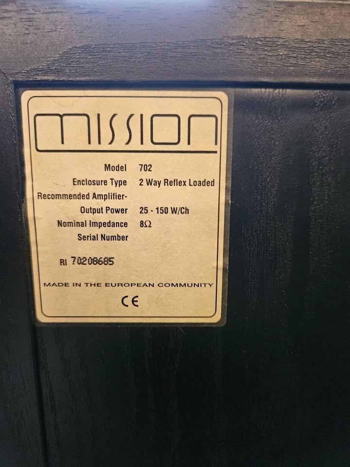 Mission 702 Home Theater Speakers - photo 4