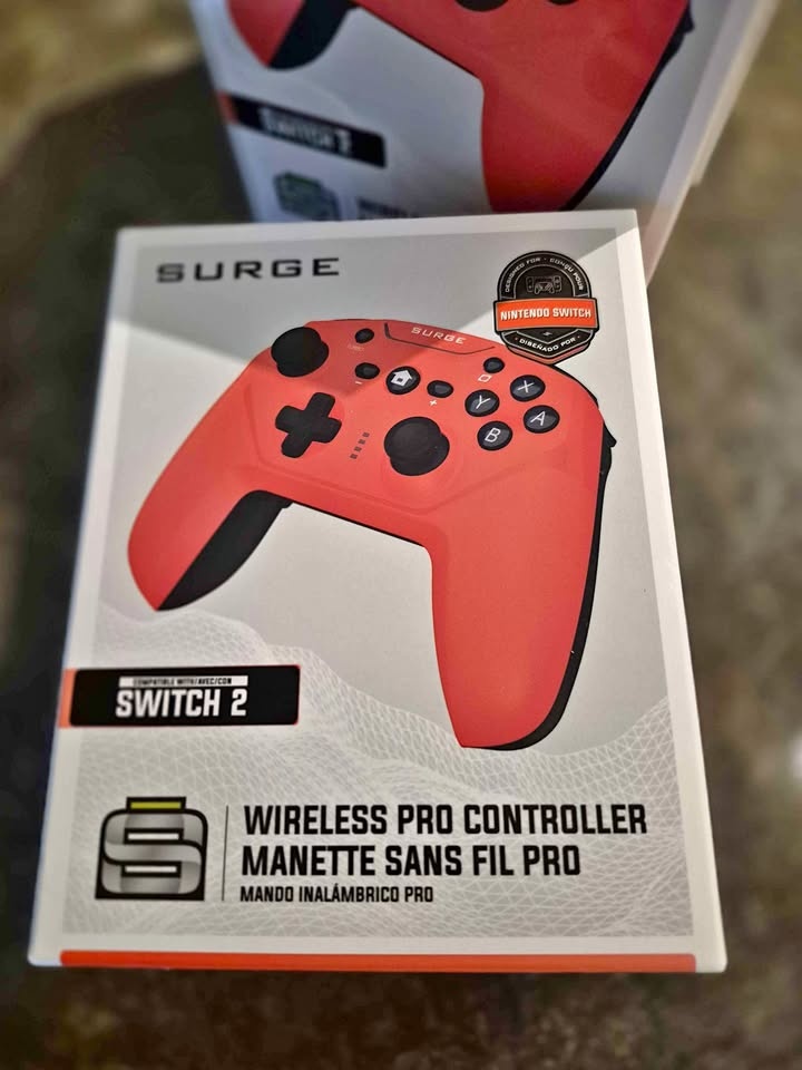 Brand New Surge Nintendo Switch 2 Wireless Pro Controller