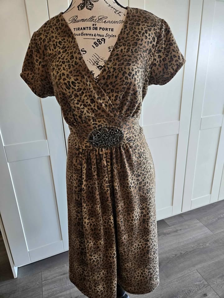 Leopard Print Dress