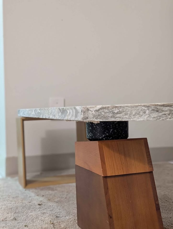 Marble Console Table - photo 2