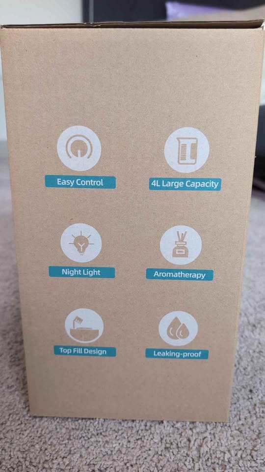 Ultrasonic humidifier 4L - photo 5