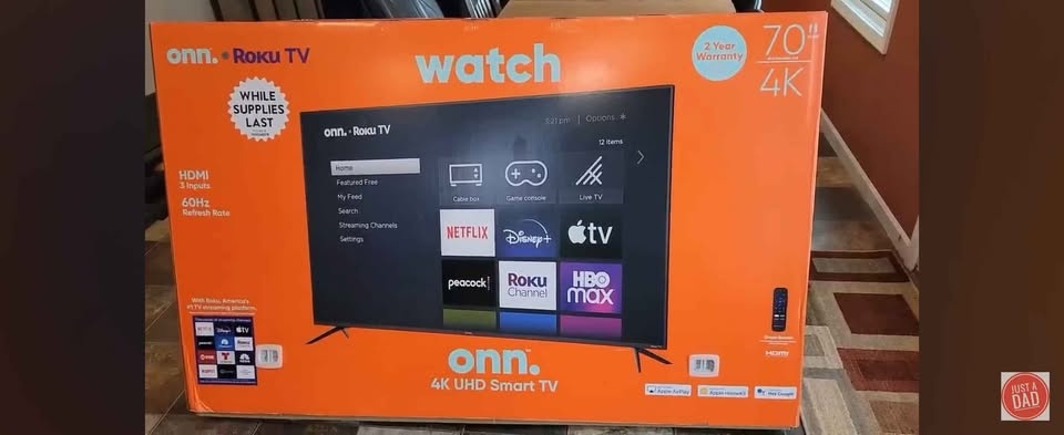 Roku Onn Smart TV 70 inch 4K UHD - photo 2