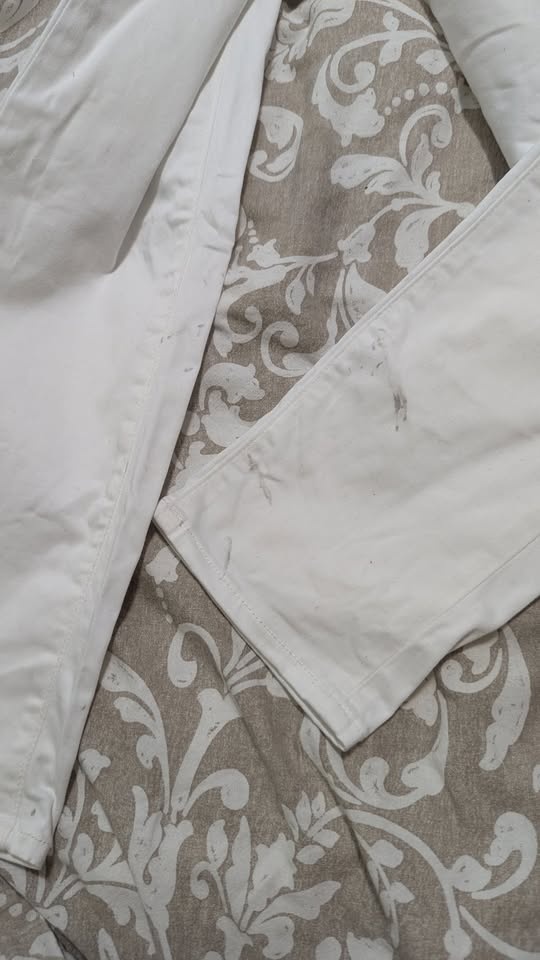 Uniqlo Men's Extra Stretch White Skinny Jeans Sz S (27-30") - photo 3