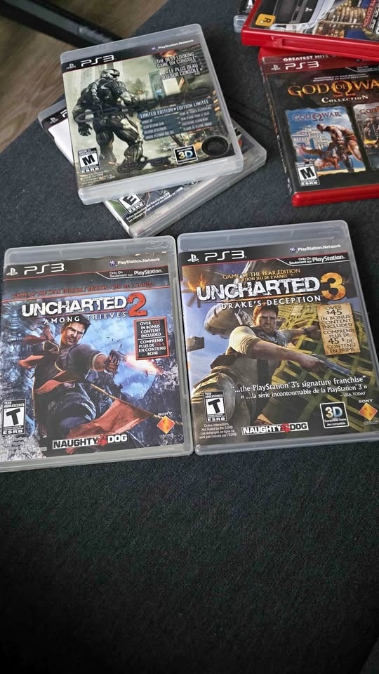 Uncharted 2-3 for PS3