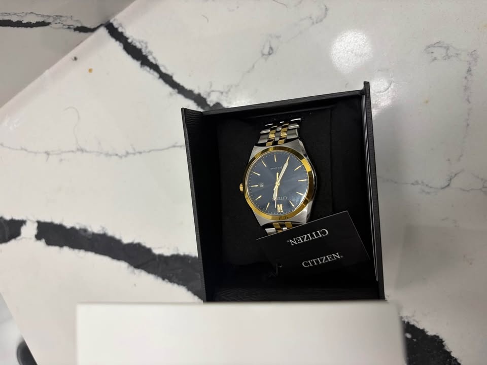 Citizen Eco-Drive Corso Men's Two-Tone Watch - Blue Dial - photo 4