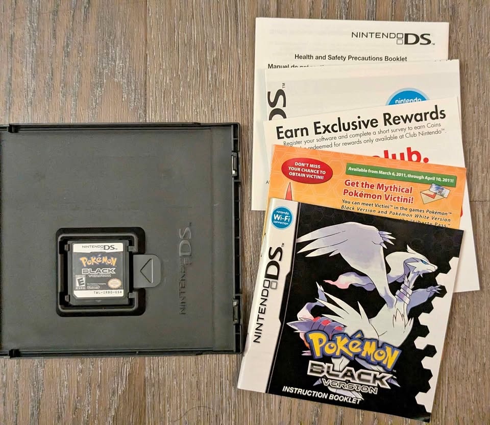 Pokemon Black CIB - Nintendo DS