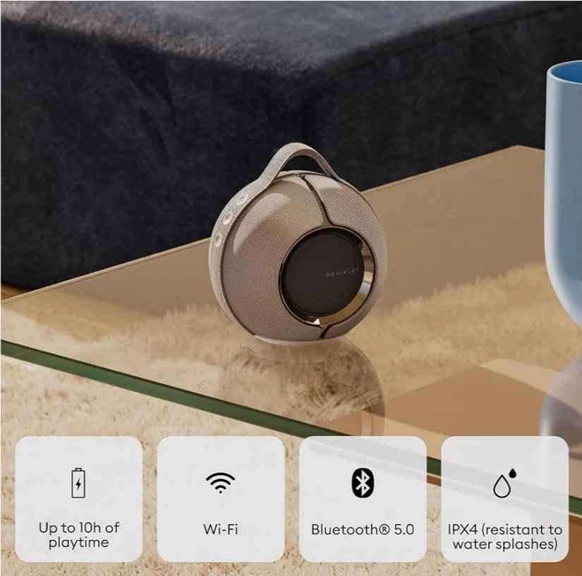 Devialet Mania Portable Smart Speaker - Black - photo 5