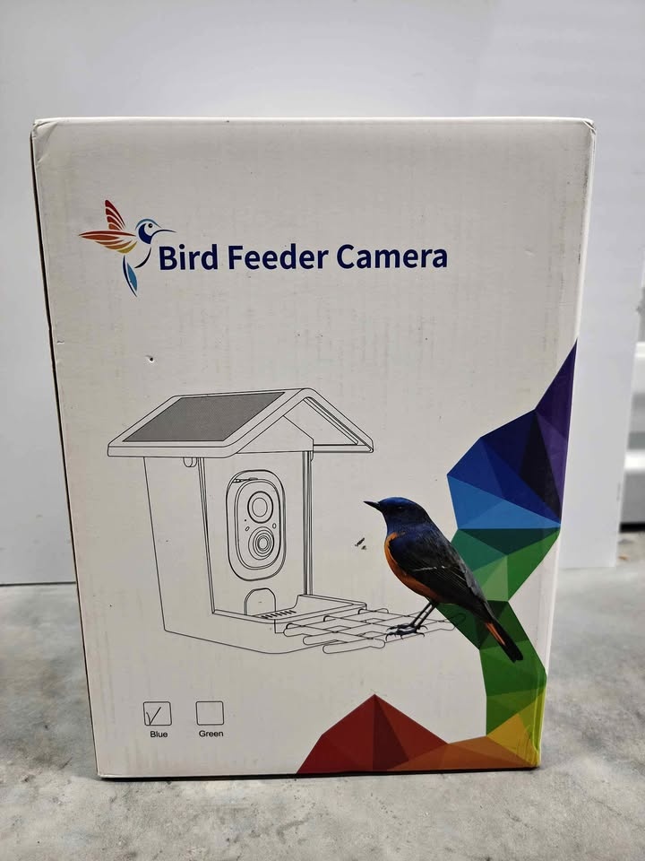 isYoung Smart Bird Feeder with Camera, 2.5K QHD, AI Bird ID