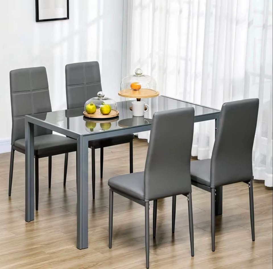 NEW Dining Table Set with Chairs – HOMCOM