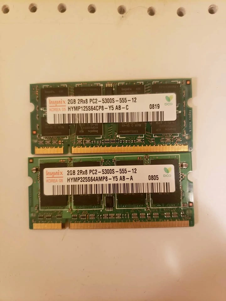 DDR2 PC5300 667MHz Laptop Memory