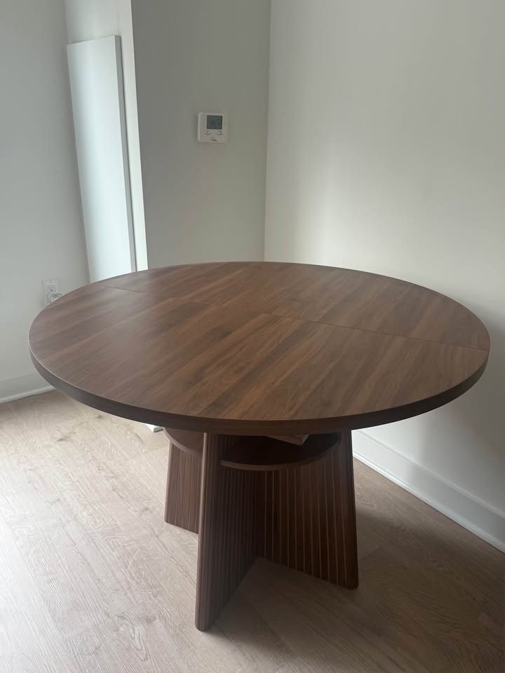 Wooden Extendable Dining Table - photo 2