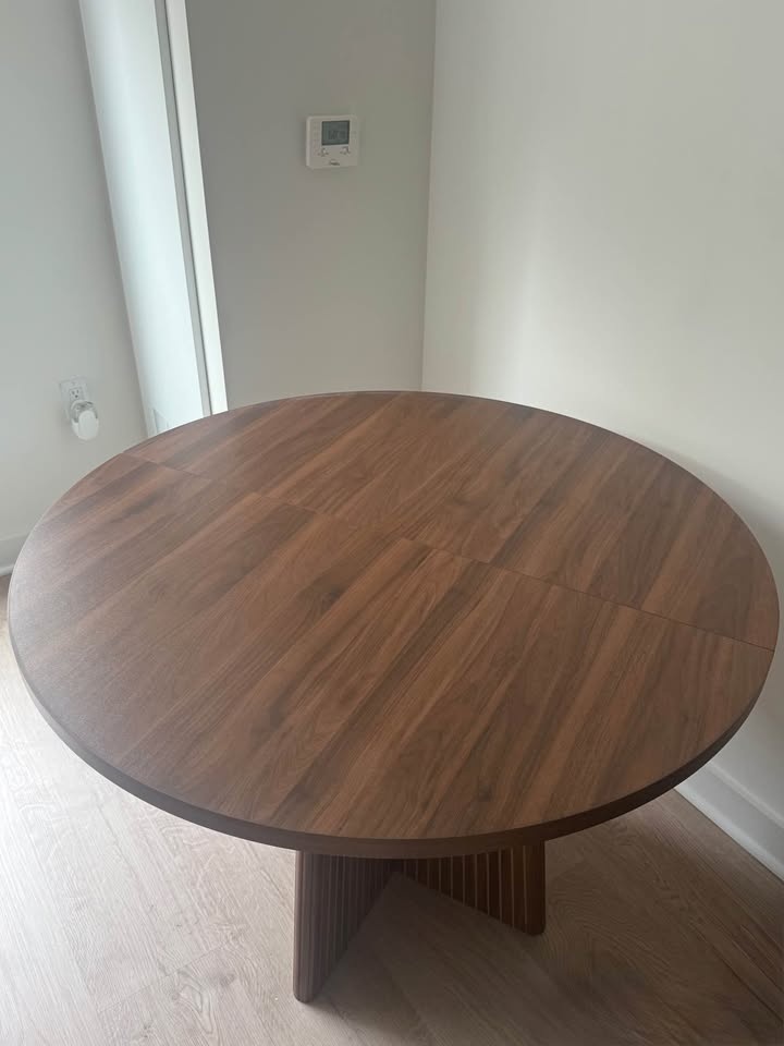 Wooden Extendable Dining Table - photo 3