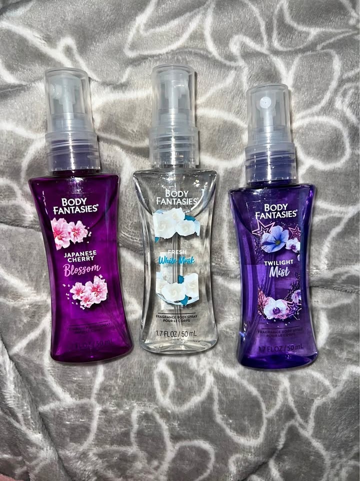 Body Fantasies 3 Piece Body Spray Set