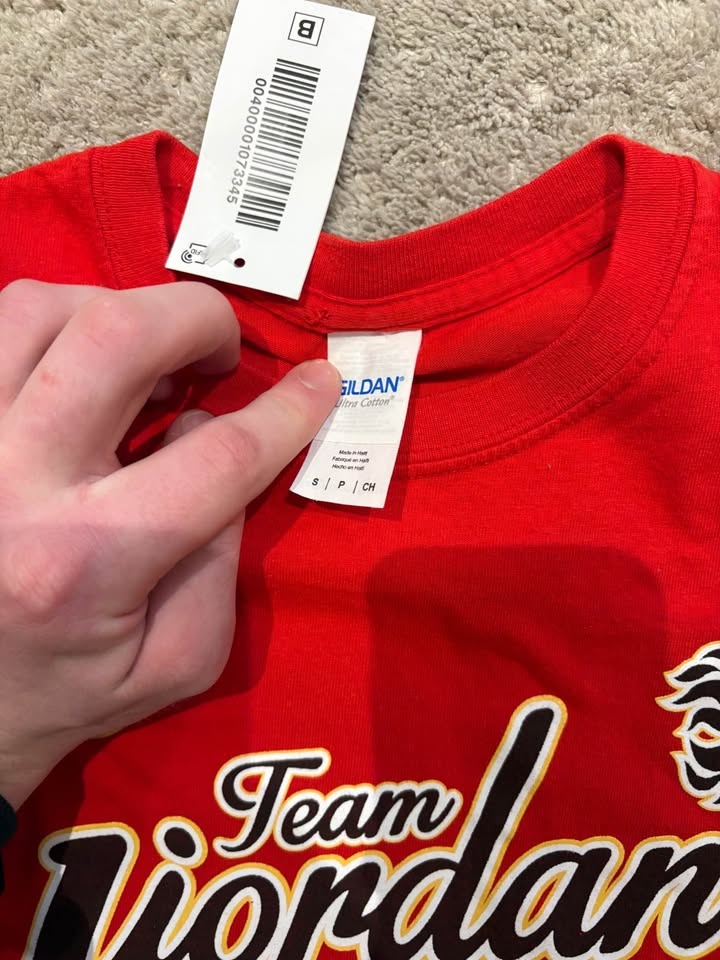 Team Giordano 5 Flames T-Shirt Signed Small - photo 2