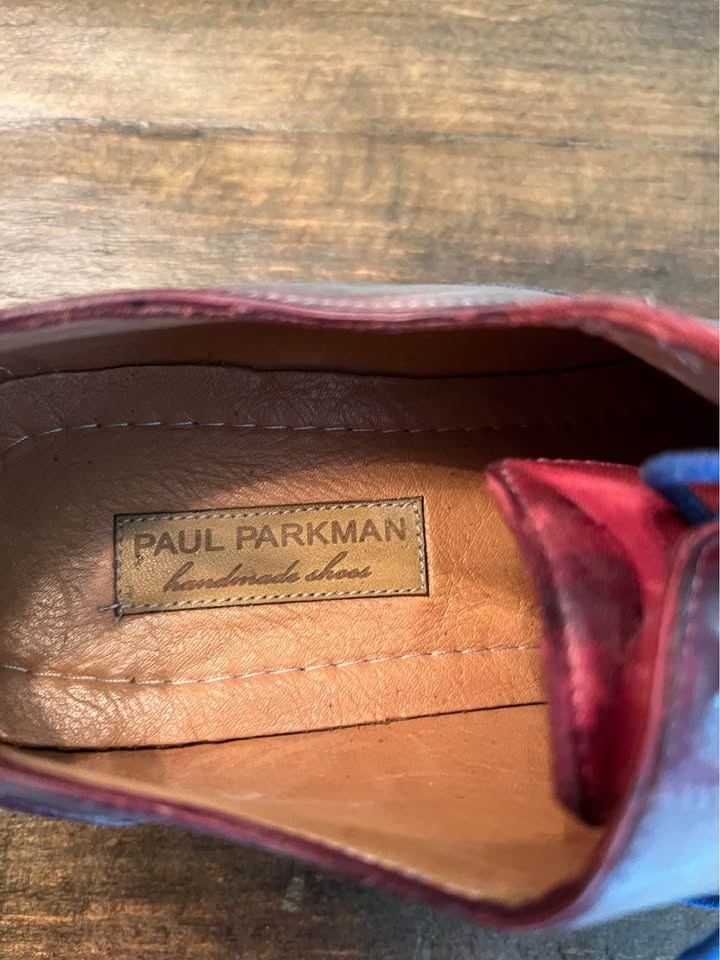 New Men's Handmade Paul Parkman Shoes Size 41 - photo 2
