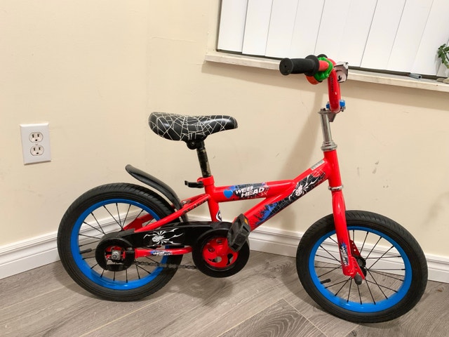 WeeRide Spiderman Bike
