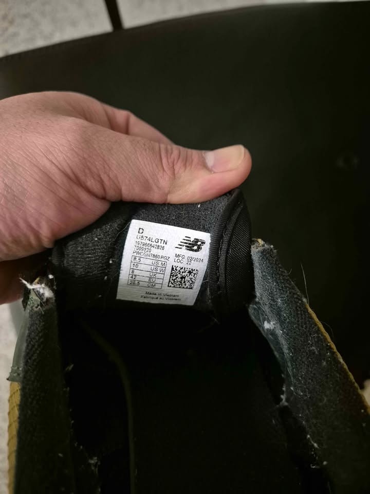 New Balance 574 x Stone Island Legacy Sneakers - photo 5