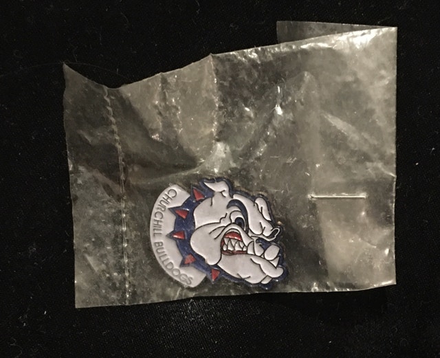 Churchill Bulldogs Lapel Pin