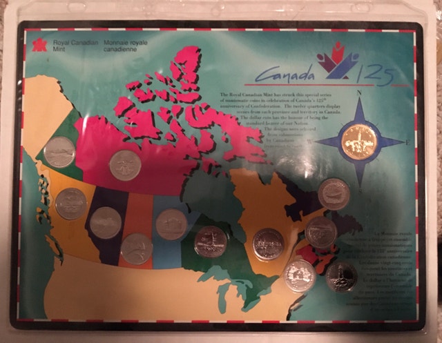 Canada 125 Coin Set