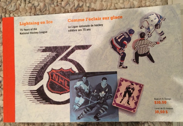 Vintage Commemorative Sports Stamps - NHL, CFL, MLB - photo 2