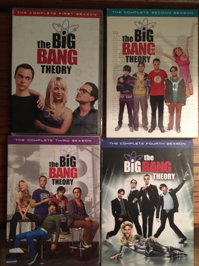 The Big Bang Theory - Seasons 1-4 DVD Collection